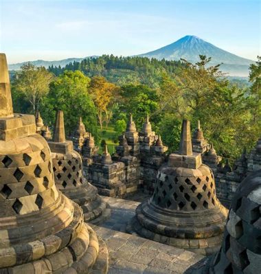 Budowanie Świątyni Borobudur: Architektoniczne Cuduo i Symbolika Buddyjska w XI-wiecznej Jawie